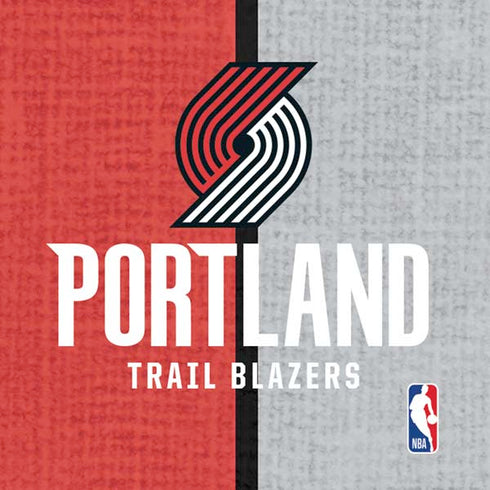 NBA Portland Trail Blazers Canvas Moto E5 Play Skin